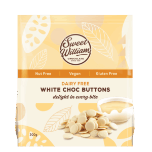 300g White Choc Buttons